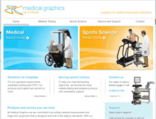 Tablet Screenshot of medicalgraphicsuk.com